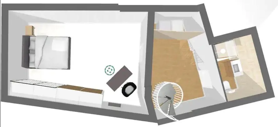 L'Atelier - Loft Renove En Souplex - Tour Eiffel Appartement Parijs