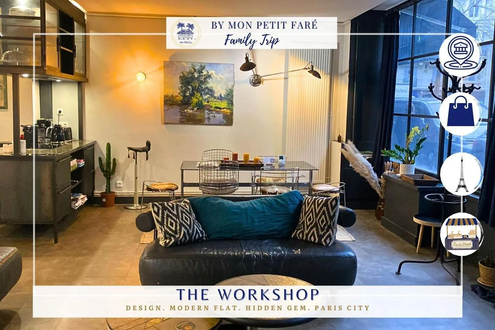 L\'Atelier - Loft Renove En Souplex - Tour Eiffel contacts